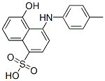 CAS 登录号：6357-83-1， 8-(4-甲基苯胺基)-1-萘酚-5-磺酸