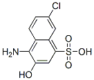 CAS 登录号：6357-86-4， 6-氯-1-氨基-2-萘酚-4-磺酸