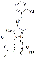 CAS#: 6359-55-3, Sodium 5-Chloro-4-[4-[(2-Chlorophenyl)Azo]-4,5-Dihydro-3-Methyl-5-Oxo-1H-Pyrazol-1-Yl]Toluene-3-Sulphonate