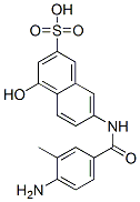 CAS#: 6361-46-2, 7-[(4-Amino-3-Methylbenzoyl)Amino]-4-Hydroxynaphthalene-2-Sulphonic Acid