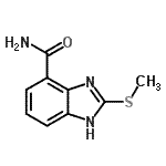 CAS#: 636574-49-7, 2-(Methylsulfanyl)-1H-benzimidazole-4-carboxamide