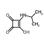 CAS#: 636601-19-9, 3-Hydroxy-4-(isopropylamino)-3-cyclobutene-1,2-dione