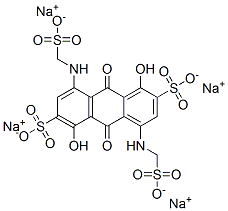 CAS#: 6370-93-0, Tetrasodium 9,10-Dihydro-1,5-Dihydroxy-9,10-Dioxo-4,8-Bis[(Sulphonatomethyl)Amino]Anthracene-2,6-Disulphonate