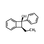 CAS#: 637009-24-6, (7R,8S)-8-Ethyl-7-phenylbicyclo[4.2.0]octa-1,3,5-trien-7-ol