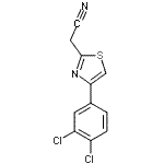 CAS#: 637015-80-6, [4-(3,4-Dichlorophenyl)-1,3-thiazol-2-yl]acetonitrile