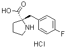 CAS#: 637020-68-9, 2-(4-Fluorobenzyl)-L-proline hydrochloride