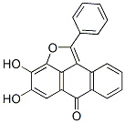 CAS 登录号：6371-47-7， 3,4-二羟基-1-苯基-6H-蒽并[1,9-bc]呋喃-6-酮