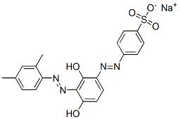 CAS#: 6371-84-2, Sodium 4-[[3-[(2,4-Dimethylphenyl)Azo]-2,4-Dihydroxyphenyl]Azo]Benzenesulphonate