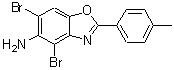 CAS 登录号：637302-95-5， 4,6-二溴-2-(4-甲基苯基)-1,3-苯并恶唑-5-胺
