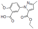 CAS#: 637318-31-1, 1-(3-Carboxy-4-Methoxyphenyl)-3-Methyl-1H-Pyrazole-5-carboxylic Acid 5-Ethyl Ester
