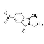 CAS#: 637338-30-8, 2-Ethyl-1-methyl-5-nitro-1,2-dihydro-3H-indazol-3-one