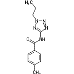 CAS#: 638145-82-1, 4-Methyl-N-(2-propyl-2H-tetrazol-5-yl)benzamide