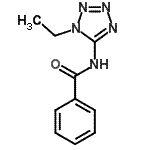 CAS#: 638146-59-5, N-(1-Ethyl-1H-tetrazol-5-yl)benzamide