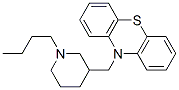 CAS#: 63833-97-6, 10-[(1-Butyl-3-Piperidinyl)Methyl]-10H-Phenothiazine