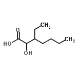 CAS#: 63834-30-0, 3-Ethyl-2-Hydroxyheptanoic Acid