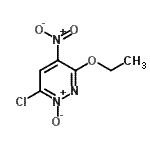 CAS#: 63834-72-0, 6-Chloro-3-Ethoxy-4-Nitropyridazine 1-Oxide
