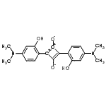 CAS#: 63842-83-1, 2,4-Bis[4-(Dimethylamino)-2-Hydroxyphenyl]-3-Cyclobutene-1,2-Bis(Ylium)-1,3-Diolate