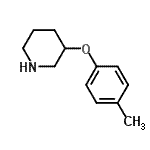 CAS#: 63843-39-0, 3-(4-Methylphenoxy)Piperidine