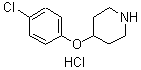 CAS#: 63843-53-8, 4-(4-Chlorophenoxy)-Piperidine Hydrochloride (1:1)