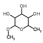 CAS 登录号：63864-94-8， 甲基6-脱氧吡喃己糖苷