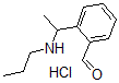 CAS 登录号：63887-48-9， (±)-2-[1-(丙基氨基)乙基]苯甲醛盐酸盐