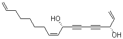 CAS#: 63898-22-6, (3S,8S,9Z)-heptadeca-1,9,16-trien-4,6-diyne-3,8-diol