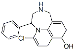 CAS 登录号：63906-24-1， 1,2,3,4,6,7-六氢-10-氯-1-苯基-8H-吡啶并[3,2,1-jk][1,4]苯并二氮杂卓-7-醇