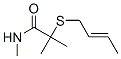 CAS#: 63915-94-6, 2-[(2-Butenyl)Thio]-N,2-Dimethylpropionamide