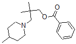 CAS#: 63916-77-8, 2,2-Dimethyl-3-(4-Methylpiperidino)Propyl Benzoate