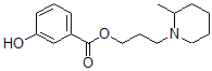 CAS#: 63916-85-8, 3-(2-Methylpiperidino)Propyl 3-Hydroxybenzoate