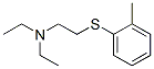 CAS#: 63918-09-2, N,N-Diethyl-2-(o-Tolylthio)Ethanamine