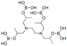 CAS#: 63938-89-6, N,N,N',N'-Tetrakis(2-dihydroxyboroxypropyl)ethylenediamine