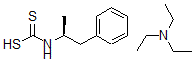 CAS#: 63949-91-7, N,N-DiethylEthanamine (S)-(1-methyl-2-phenylethyl)carbamodithioate