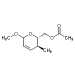 CAS#: 639498-98-9, [(2S,3S)-6-Methoxy-3-methyl-3,6-dihydro-2H-pyran-2-yl]methyl acetate