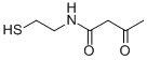 CAS 登录号：63950-93-6， 2-(乙酰乙酰氨基)乙硫醇
