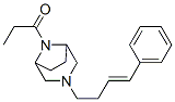 CAS 登录号：63977-93-5， 3-(4-苯基-3-丁烯基)-8-丙酰基-3,8-二氮杂双环[3.2.1]辛烷