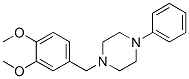 CAS 登录号：63978-39-2， 1-(3,4-二甲氧基苄基)-4-苯基哌嗪