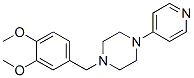 CAS 登录号：63978-41-6， 1-(3,4-二甲氧基苄基)-4-(4-吡啶基)哌嗪