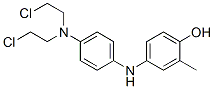 CAS#: 63979-57-7, 4-[[4-[Bis(2-Chloroethyl)Amino]Phenyl]Amino]-2-Methylphenol