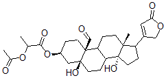 CAS#: 63979-64-6, 3beta-[2-(Acetyloxy)-1-Oxopropoxy]-5,14-Dihydroxy-19-Oxo-5beta-Card-20(22)-Enolide