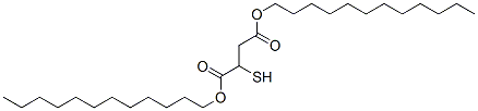 CAS 登录号：63979-81-7， 2-巯基丁二酸二(十二烷基)酯