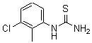 CAS 登录号：63980-70-1， N-(3-氯-2-甲基苯基)-硫脲