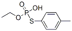 CAS 登录号：63980-89-2， 硫代磷酸氢 O-乙基 S-(对甲苯基)酯