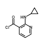 CAS#: 639807-23-1, 2-(Cyclopropylamino)nicotinoyl chloride