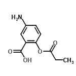 CAS#: 639825-25-5, 5-Amino-2-(propionyloxy)benzoic acid