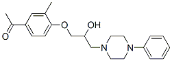 CAS#: 63990-50-1, 4'-[2-Hydroxy-3-(4-Phenylpiperazino)Propoxy]-3'-Methylacetophenone