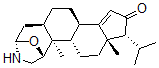 CAS 登录号：6400-81-3， 1alpha,4alpha-环氧-20-甲基-3-氮杂-alpha-高-5beta-孕甾-14-烯-16-酮
