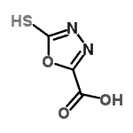 CAS#: 64007-52-9, 5-Thioxo-4,5-dihydro-1,3,4-oxadiazole-2-carboxylic acid