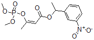 CAS 登录号：64011-86-5， 3-(二甲氧基亚膦酰氧基)-2-丁烯酸 alpha-甲基-3-硝基苄基酯
