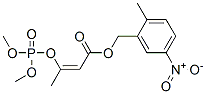 CAS 登录号：64011-87-6， 3-(二甲氧基亚膦酰氧基)-2-丁烯酸 2-甲基-5-硝基苄基酯